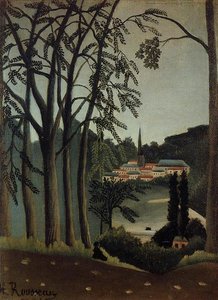 Vista De Saint Cloud — Henri Julien Félix Rousseau (le Douanier)