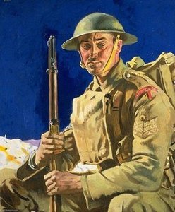 A Grenadier Guardsmen — Sir William Newenham Montague Orpen
