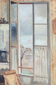 Riviera Window, Cros De Cagnes — Paul Nash