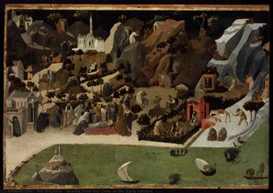 Scenes From The Lives Of The Early Fathers — Fra Angelico