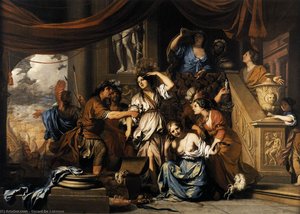 Achilles Discovered Among The Daughters Of Lycomedes — Gérard De Lairesse
