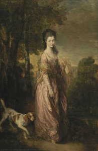 Porträt Von Mrs. Lowndes-stone — Thomas Gainsborough