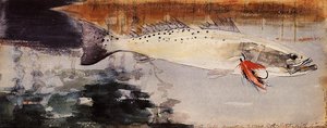 Spotted Weakfish (also Known As Sea Trout) — Winslow Homer