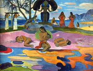 Mahina No Tahi (μάχινα Νό Τάη) - Den Bohů — Paul Gauguin