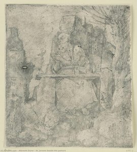 Svatý Jeroným U Pastviny — Albrecht Dürer
