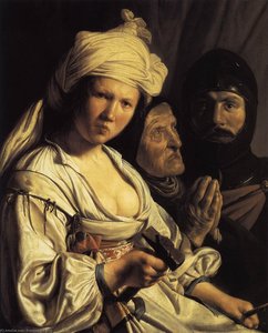 Jael, Deborah And Barak — Salomon De Bray