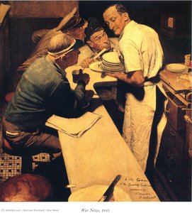War News — Norman Rockwell