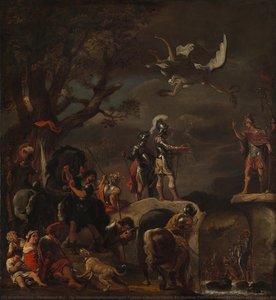 De Vredesonderhandelingen Tussen Claudius Civilis En Quintus Petillius Cerealis Op De Afgebroken Brug — Ferdinand Bol
