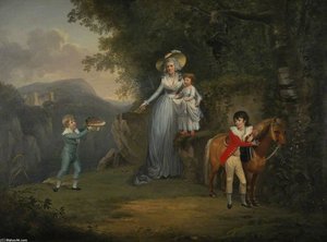 Lady Honyman And Her Family — Alexander Nasmyth