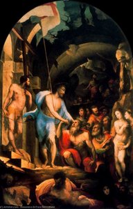 Christ In Limbo — Domenico Di Pace Beccafumi