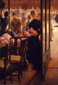 The Shop Girl — Jacques Joseph Tissot