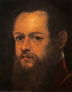 Portrait Of A Bearded Man — Jacopo Tintoretto
