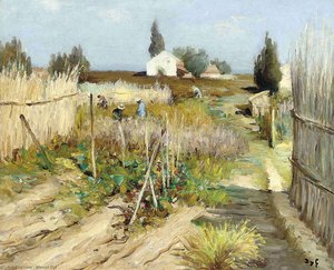 Kitchen Garden in Provence, (1950)