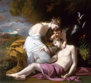 Venus Lamenting The Death Of Adonis — Benjamin West