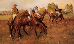 Prima Della Gara — Hilaire-germain-edgar Degas
