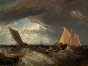 The Junction Of The Thames And The Medway — Joseph Mallord William Turner