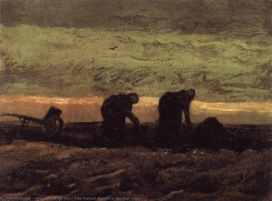 Two Peasant Women In The Peat Field — جوس فينسنت دي فوس