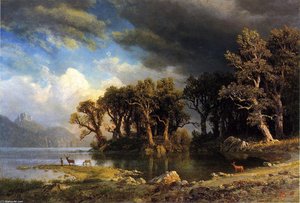 The Coming Storm — Albert Bierstadt