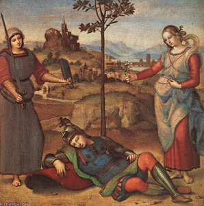 The knights dream, national gallery, london.
