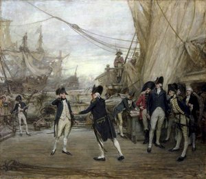Nelson After The Battle Of Cape St Vincent, 1797 — Arthur David Mccormick