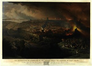 The Destruction Of Jerusalem By The Romans, Under The Command Of Titus — David Roberts