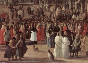 The Reception Of Cardinal César D'estrées (detail) — Luka Karlevaris