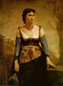 Agostina — Jean-baptiste-camille Corot