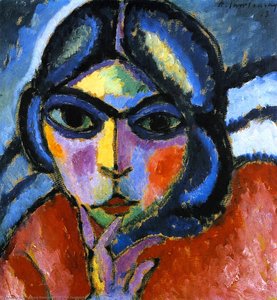Meditierende Frau — Alexej Von Jawlensky