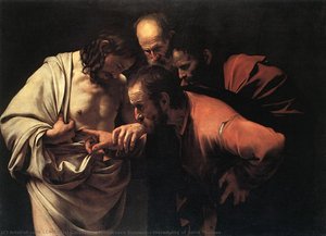 Incredulity Of Saint Thomas — Cecco Del Caravaggio (francesco Buoneri)