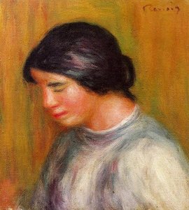 Portrét Dívky — Pierre-auguste Renoir