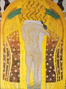 Beethoven Frieze (detail) — Gustav Климпт