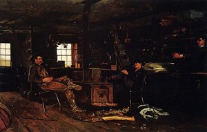 Metsästysretki (tai Sateinen Päivä Maaseudulla) — Winslow Homer