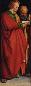 Die Vier Apostel, Linkes Flügelbild - Hl. Johannes Und Hl. Petrus — Albrecht Dürer