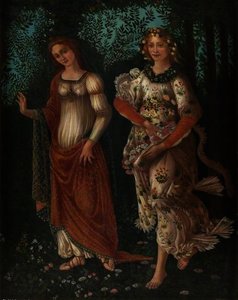 Detail From Botticelli's 'primavera' — Sandro Botticelli