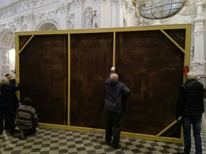 Farewell Of St Peter And St Paul, Back Side — Pranciškus Smuglevičius