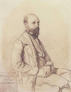 Portrait Of Jules Monnerot — Théodore Chassériau