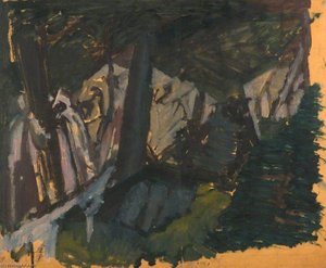 Underground Bomb Store — David Bomberg