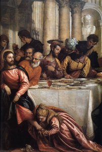 Convito Nella Casa Di Simone (dettaglio) — Paolo Veronese