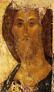 The Saviour. The Icon From The Deisus Chin (row), Zvenigorod. — Andrey Rublyov (st Andrei Rublev)