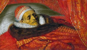 Maurice (1567-1625), Prince Of Orange, Lying In State — Adriaen Van De Venne