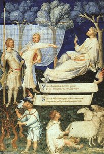 Petrarch's Virgil, Title Page — Simone Martini