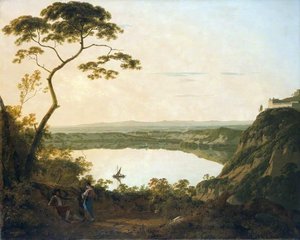 The Lakes Of Albano — Joseph Wright Of Derby