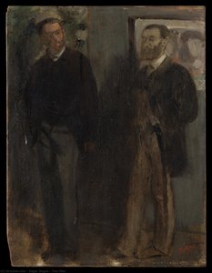 Two Men — Edgar Degas