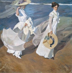 Plimbare Pe Malul Mării — Joaquín Sorolla