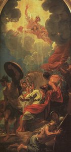 Central Panel Of A Triptych (study For A Window At St. Paul's Church, Birmingham) — Benjamin West