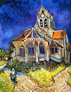L'église À Auvers-sur-oise — Vincent Willem Van Gogh