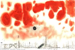 Nubes Sobre Bor — Paul Klee