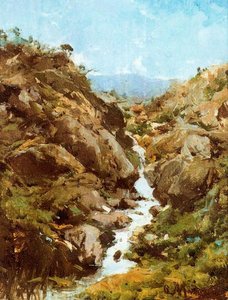 Regato between stones