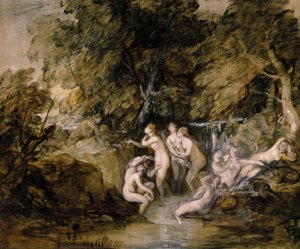 Diana And Actaeon — Thomas Gainsborough