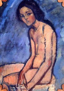 Posiadająca Noga — Amedeo Modigliani
